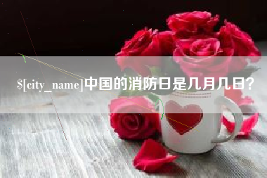 余姚中国的消防日是几月几日？