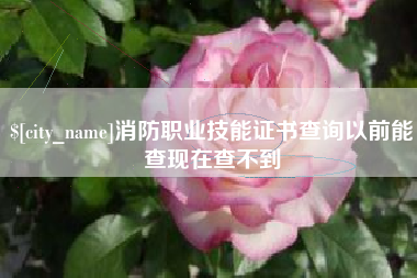 余姚消防职业技能证书查询以前能查现在查不到