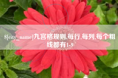 余姚九宫格规则,每行,每列,每个粗线都有1-9