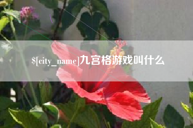 余姚九宫格游戏叫什么