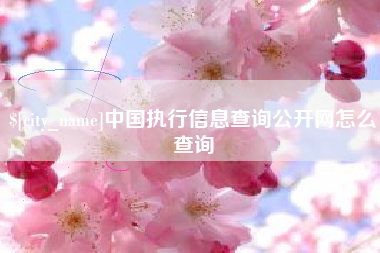 余姚中国执行信息查询公开网怎么查询