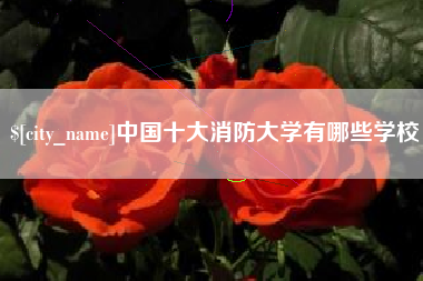 余姚中国十大消防大学有哪些学校
