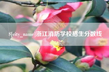 余姚浙江消防学校招生分数线
