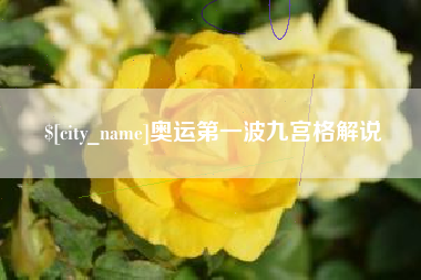 余姚奥运第一波九宫格解说