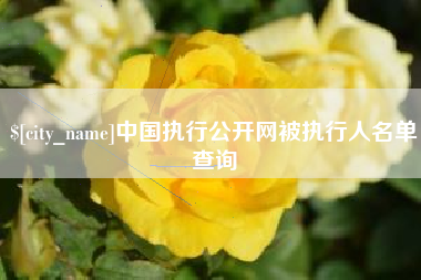 余姚中国执行公开网被执行人名单查询