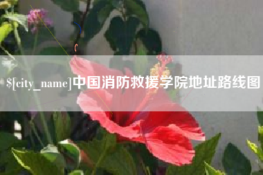 余姚中国消防救援学院地址路线图