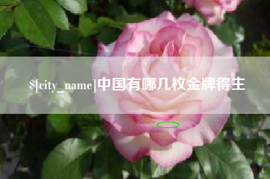 余姚中国有哪几枚金牌得主