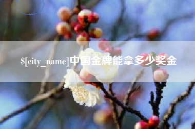 余姚中国金牌能拿多少奖金