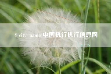 余姚中国执行执行信息网