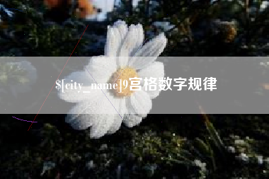 余姚9宫格数字规律