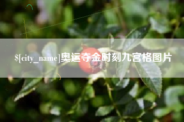 余姚奥运夺金时刻九宫格图片
